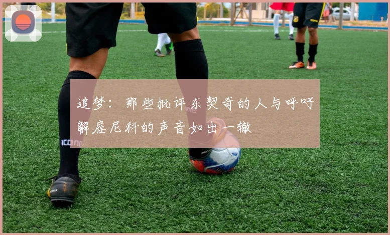 追梦：那些批评东契奇的人与呼吁解雇尼科的声音如出一辙